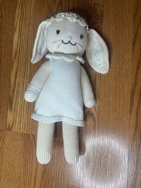 Cuddle + Kind Bunny Knit Doll Plush Stuffed Animal Ethical Toy Stella Bunny